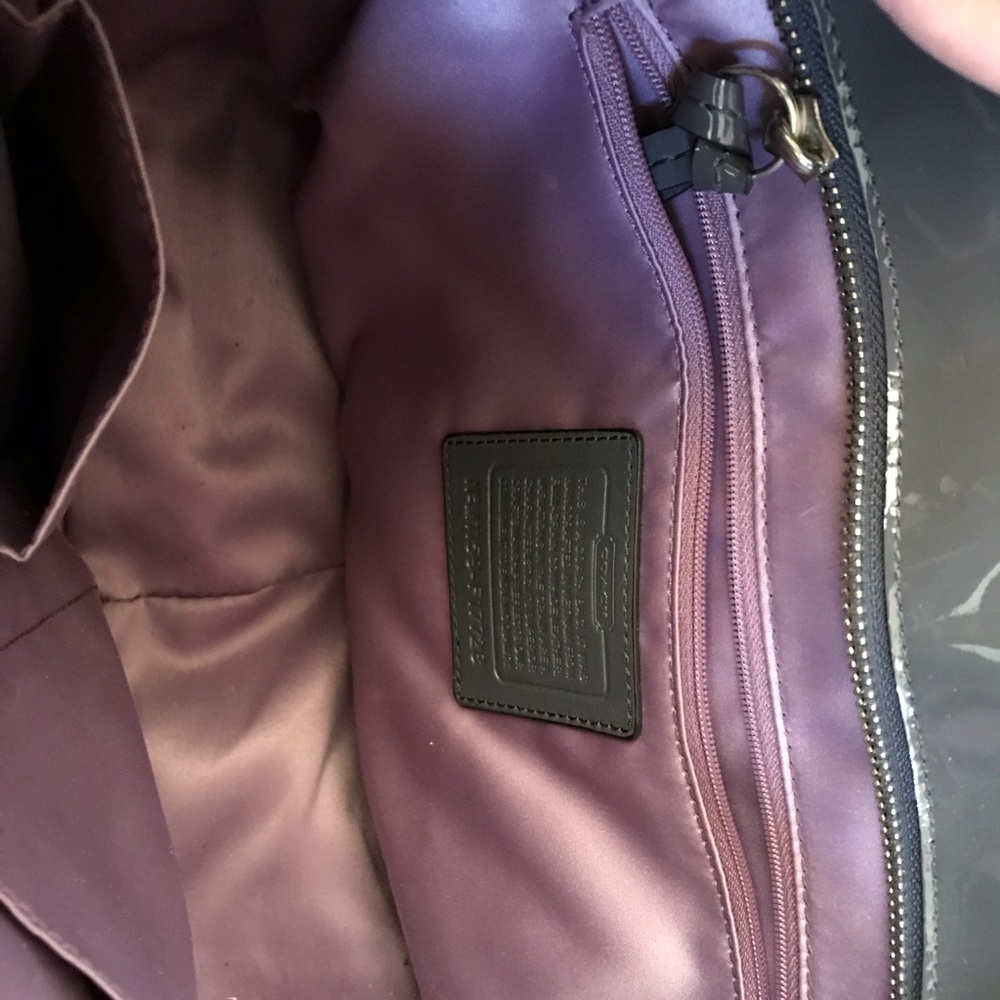 Gray Coach Purse - Picture 4 of 4